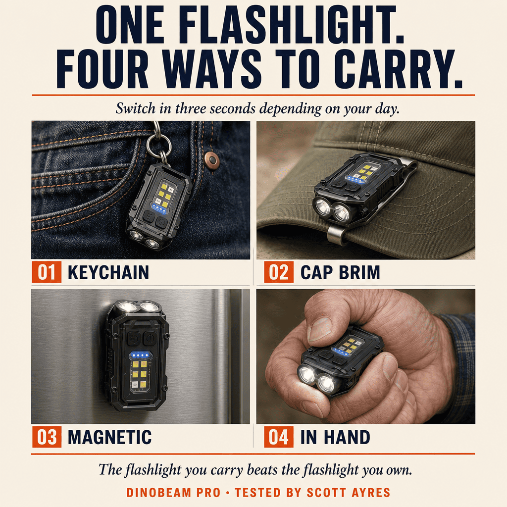 Dinobeam pro flashlight