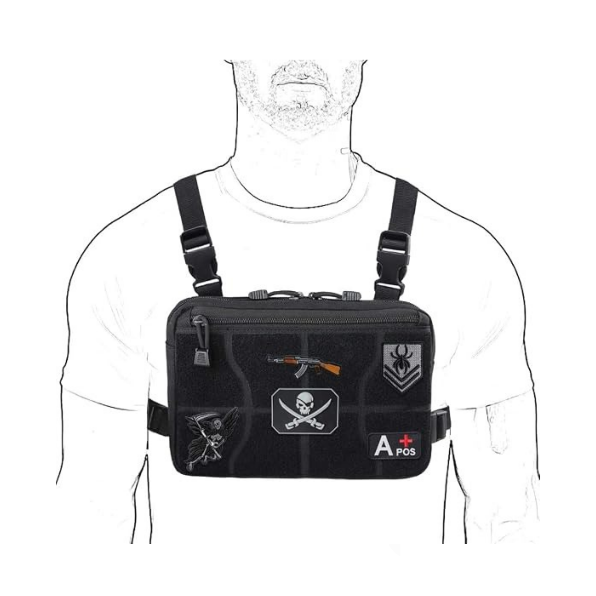 Hero Tactical Chest Utility Bag