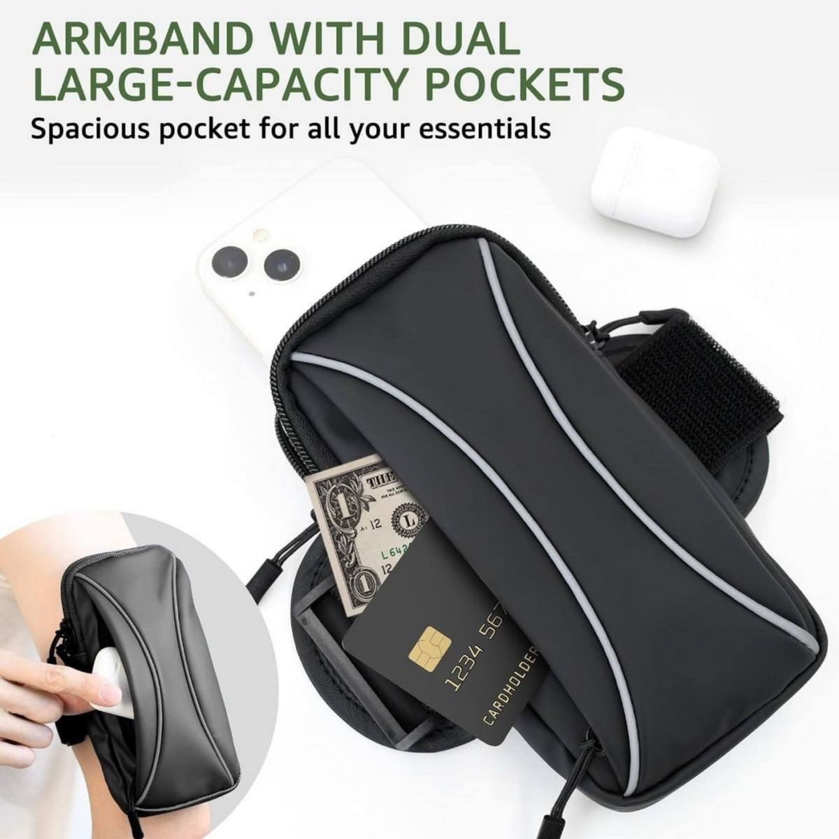 Arm Bag & Wrist Bag Phone Holder