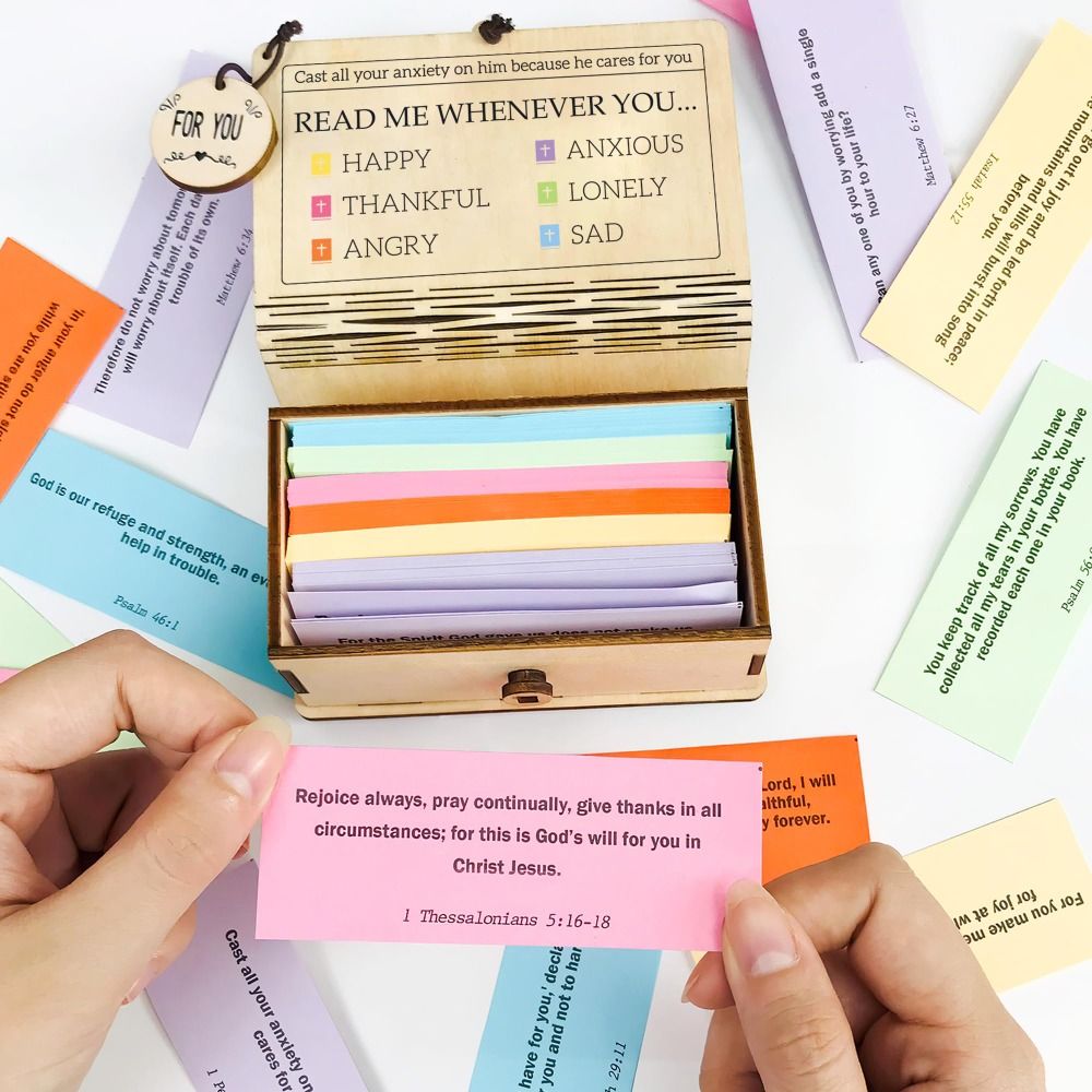 Bible Verse wooden box
