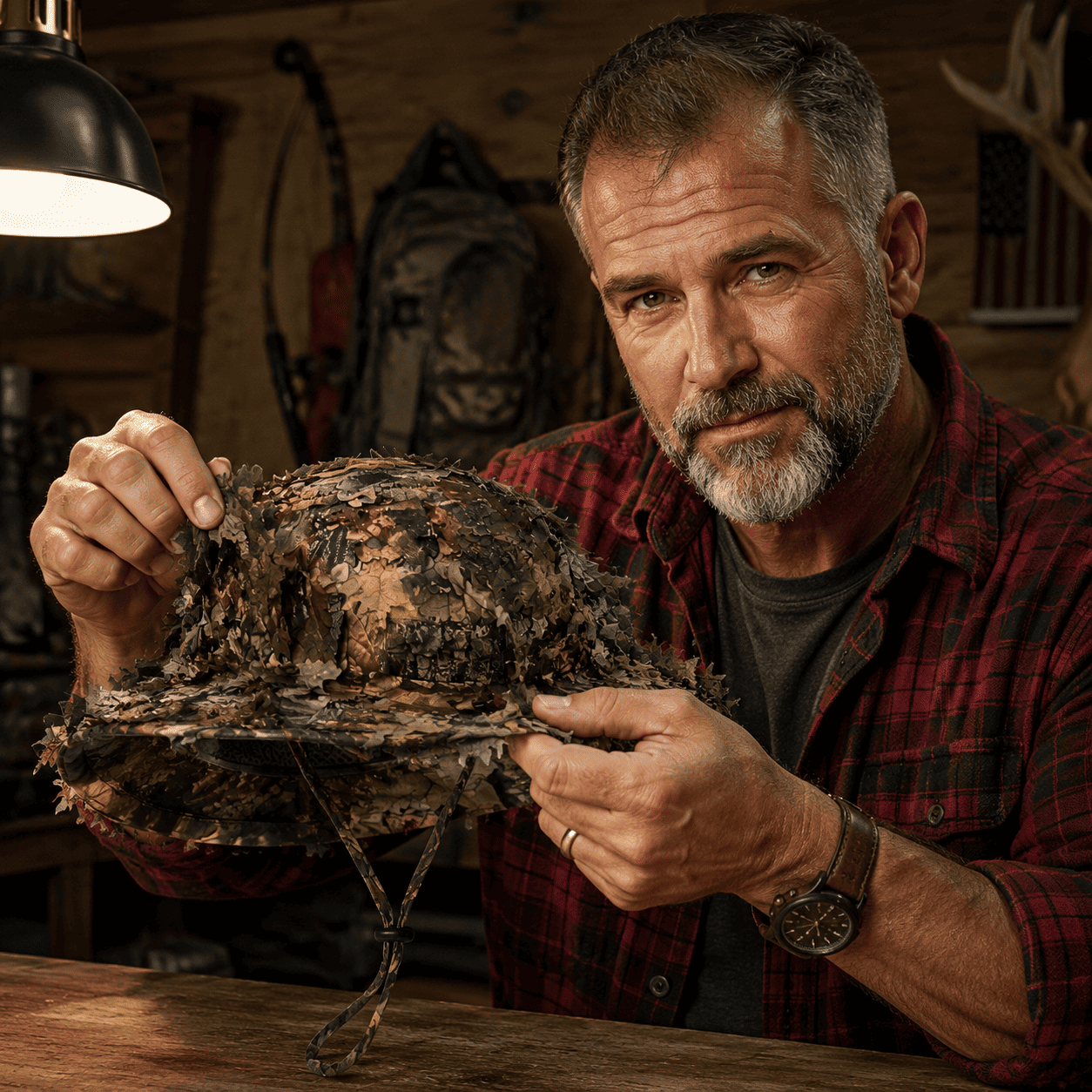 Predator 3d leafy boonie hat