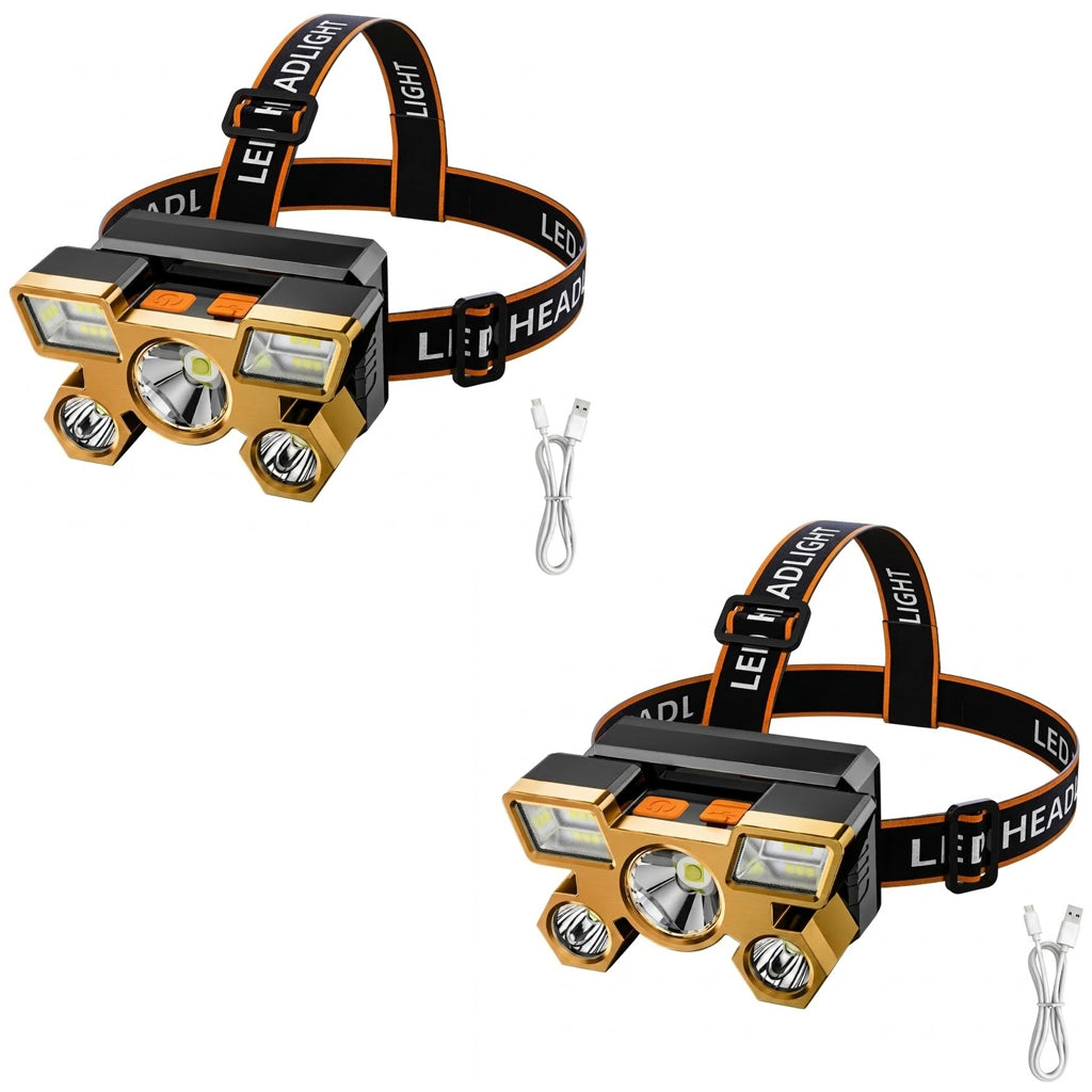 2 MASTER G TACTICAL HEADLAMPS