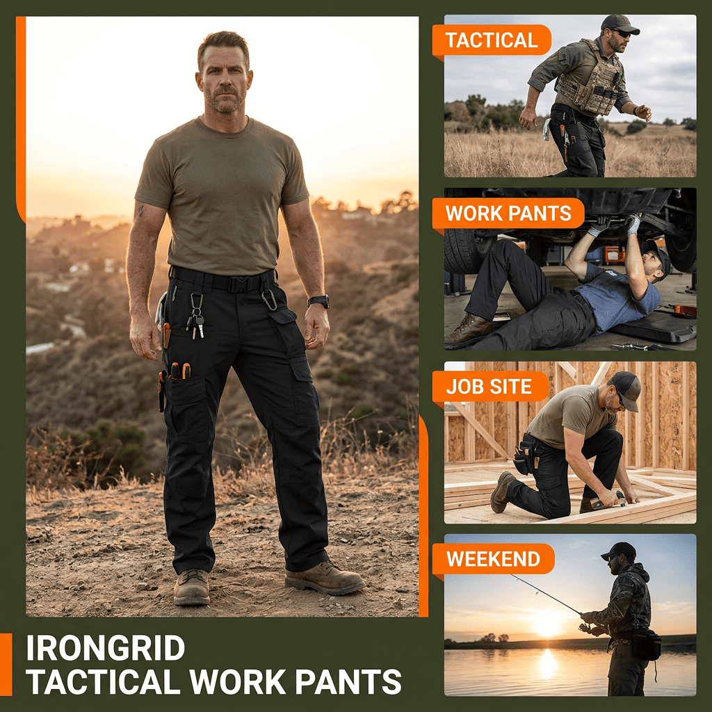 IronGrid Tactical Work Pants