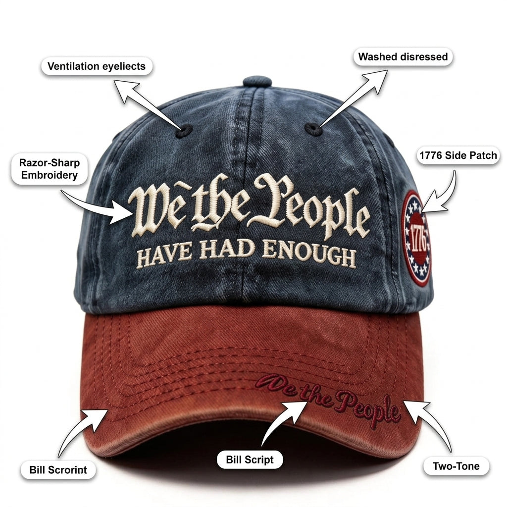 We the People 1776 Statement Cap