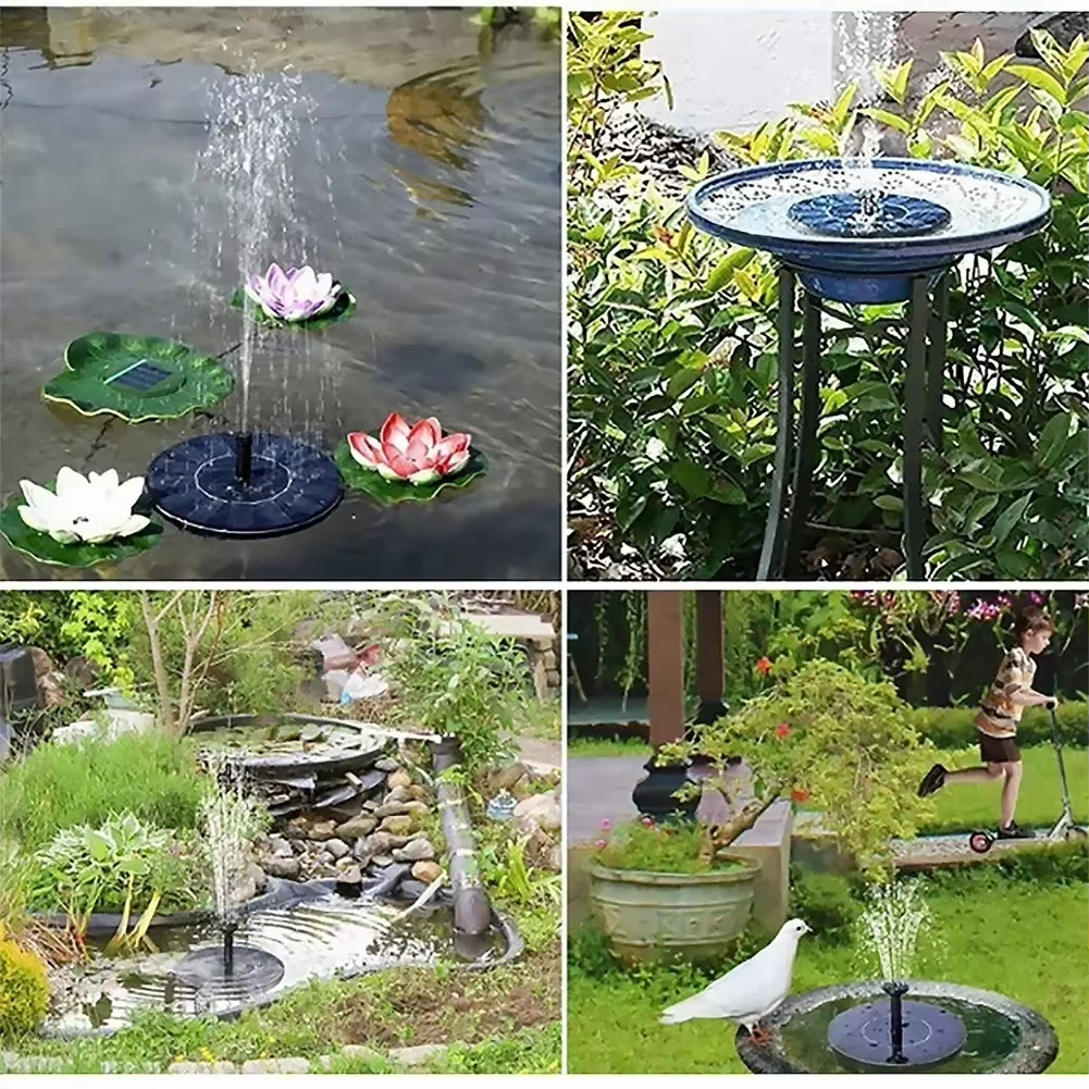 SunSpout Solar Bird Bath Fountain