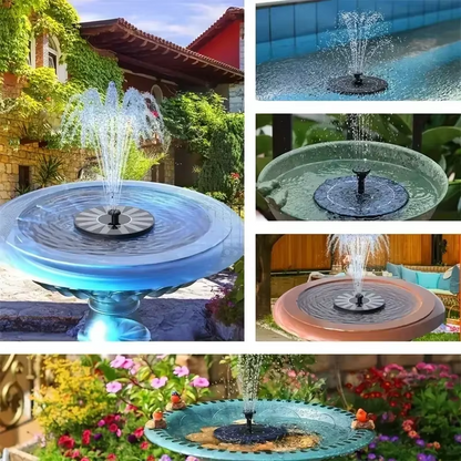 SunSpout Solar Bird Bath Fountain