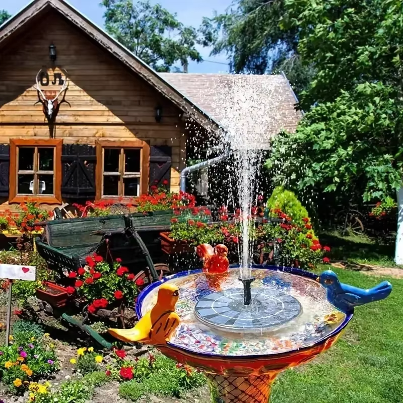 SunSpout Solar Bird Bath Fountain