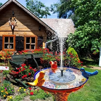 SunSpout Solar Bird Bath Fountain