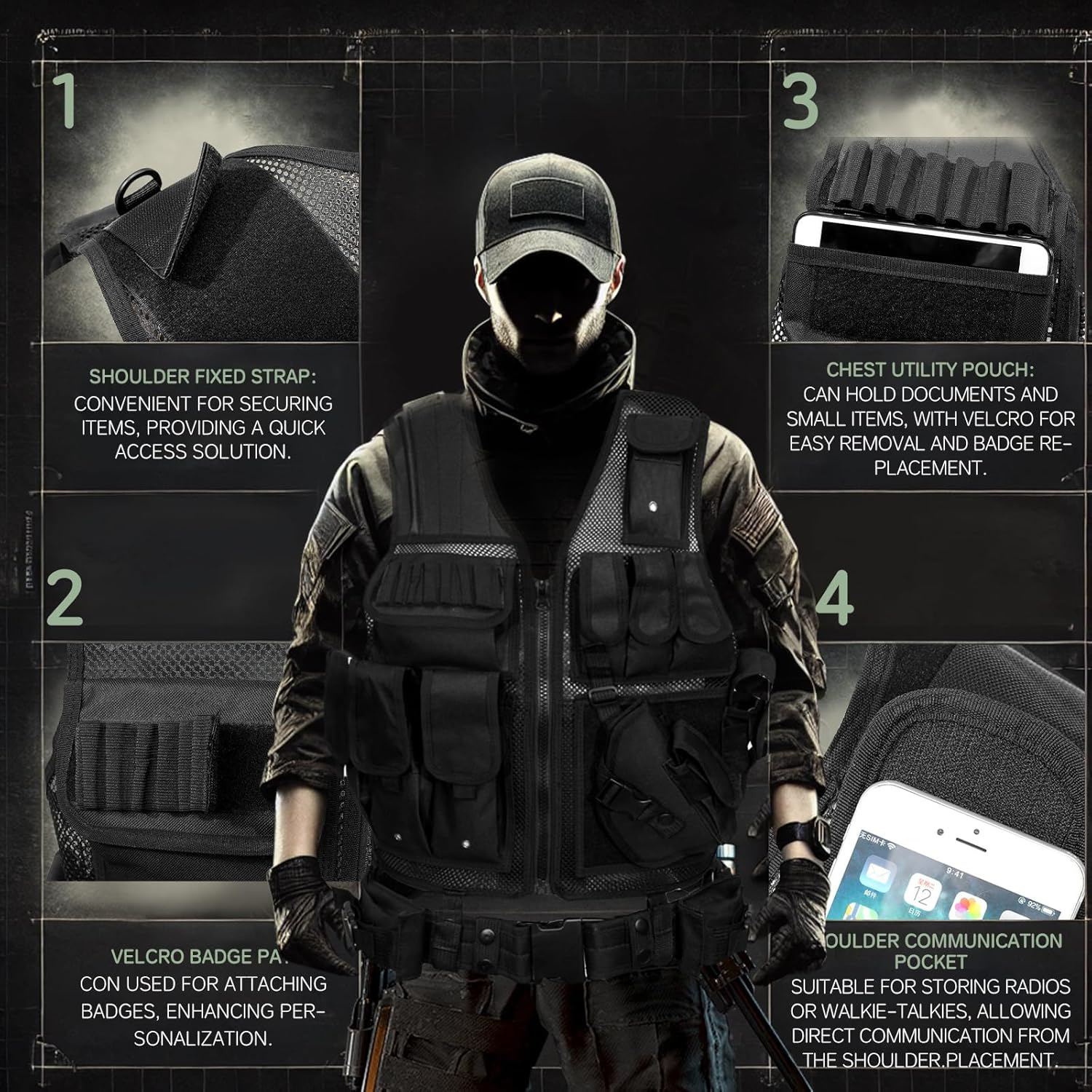 Tactical Airsoft Vest