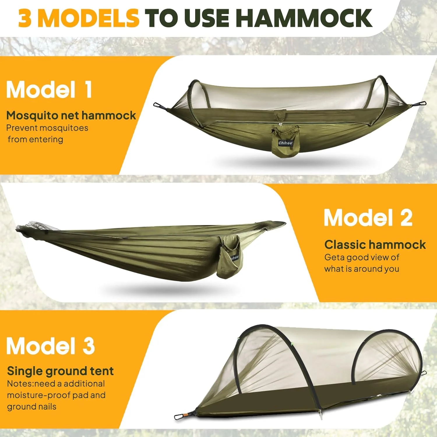 Dino Outdoor Camping Hammock