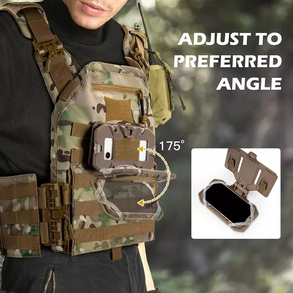 1x Tactical MOLLE Phone Holder