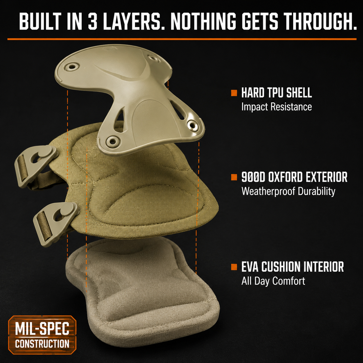 1x Tactical Knee