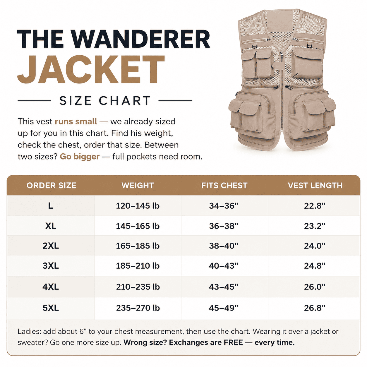 Wanderer vest