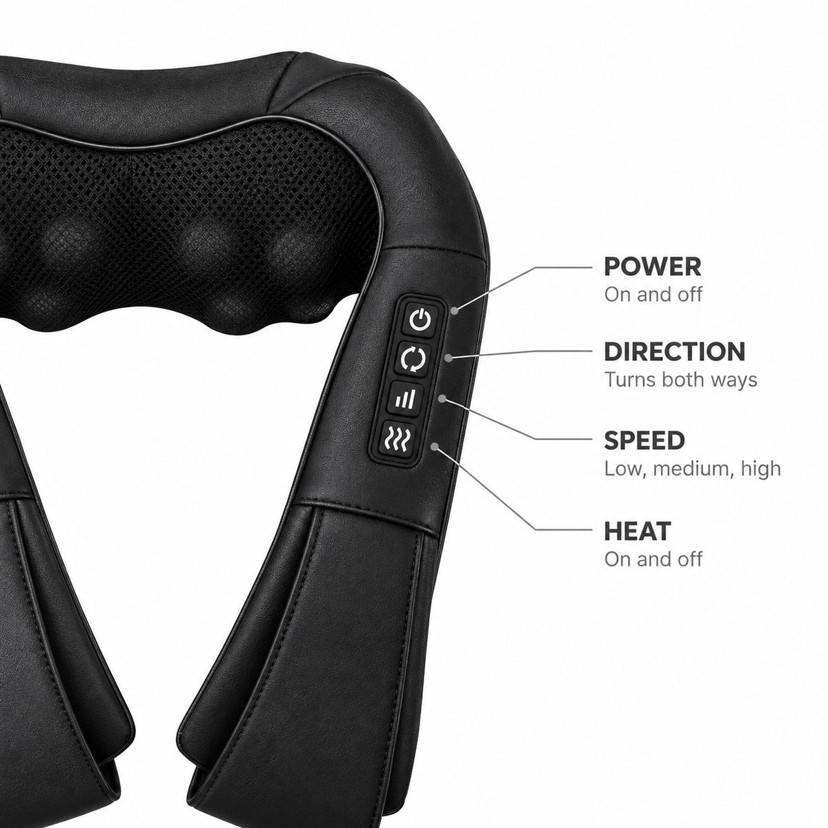 KnotHaven Shiatsu Neck & Shoulder Massager
