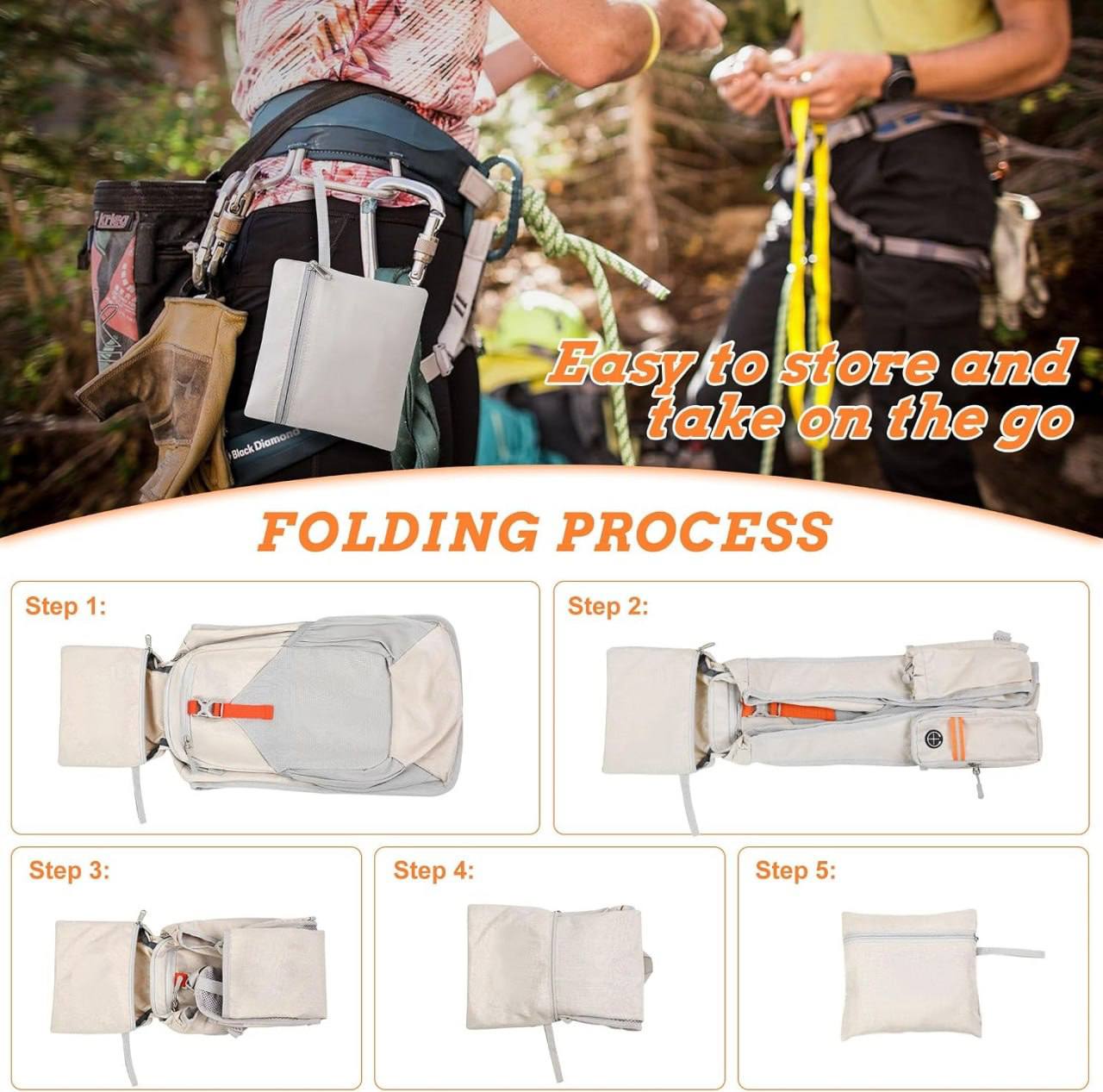 15L Foldable Hiking Backpack