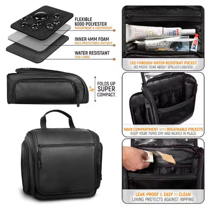DINO TRAVEL TOILETRY BAG - LARGE DOPP KIT