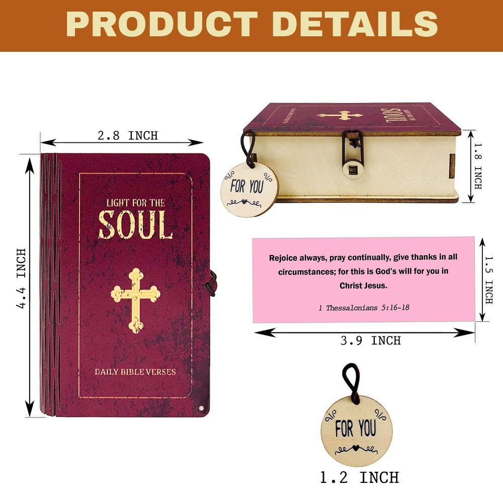Bible Verse wooden box