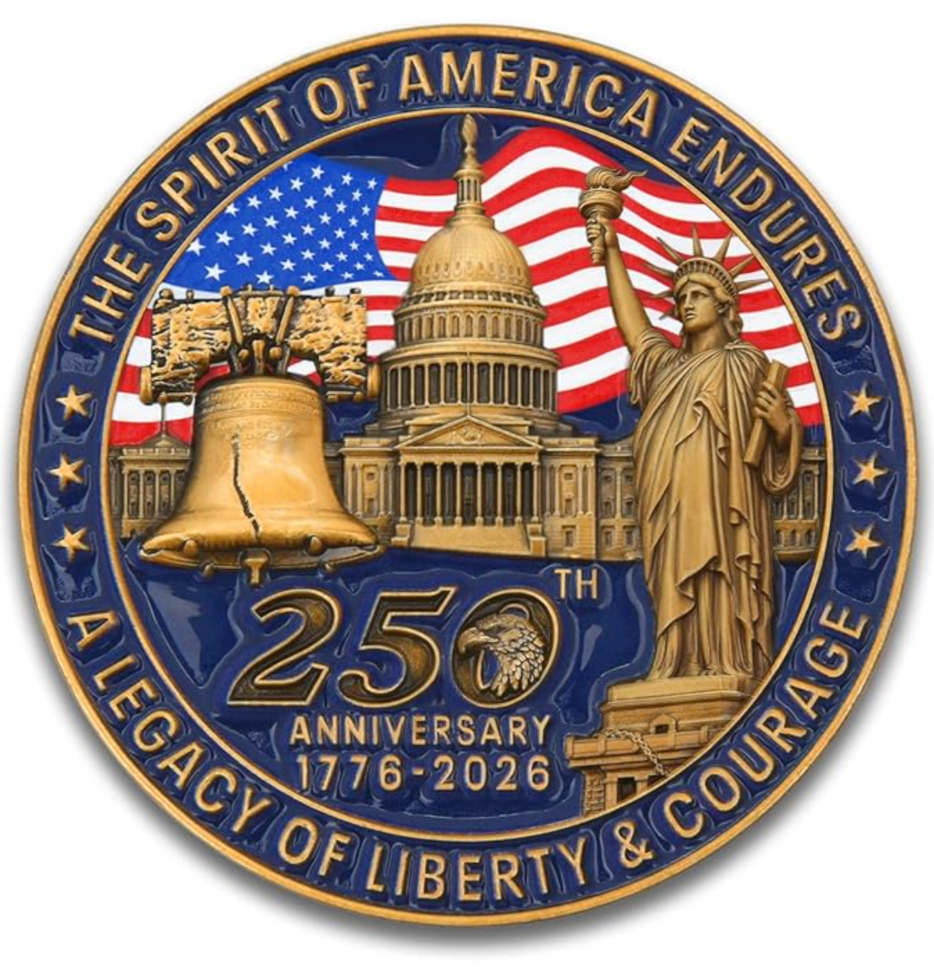 250th Anniversary Coin - The Pursuit of Happiness