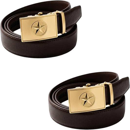 2 GENERAL'S GOLD STAR BELTS