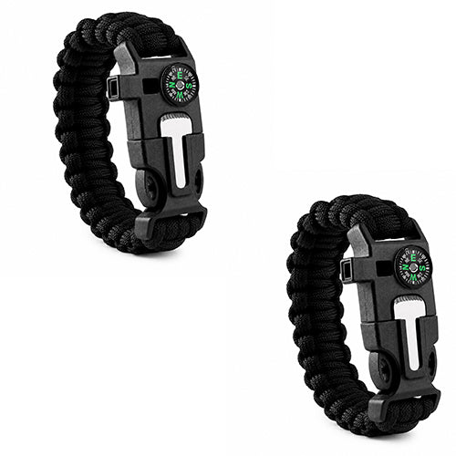 2x Sentinel Survival Bracelets