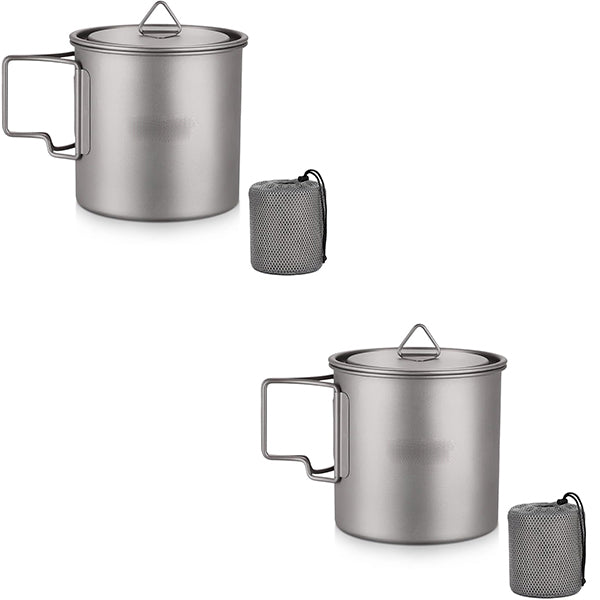 2 Centurion Titanium Pots