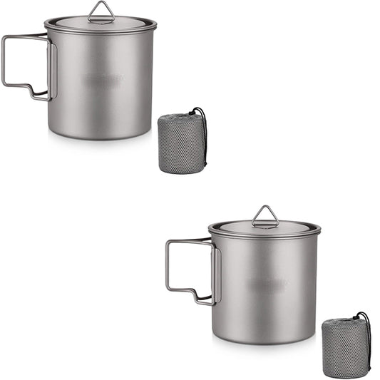 2 Centurion Titanium Pots