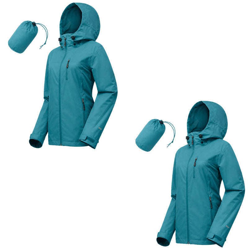 2 WOMEN'S CASCADE RAIN JACKETS