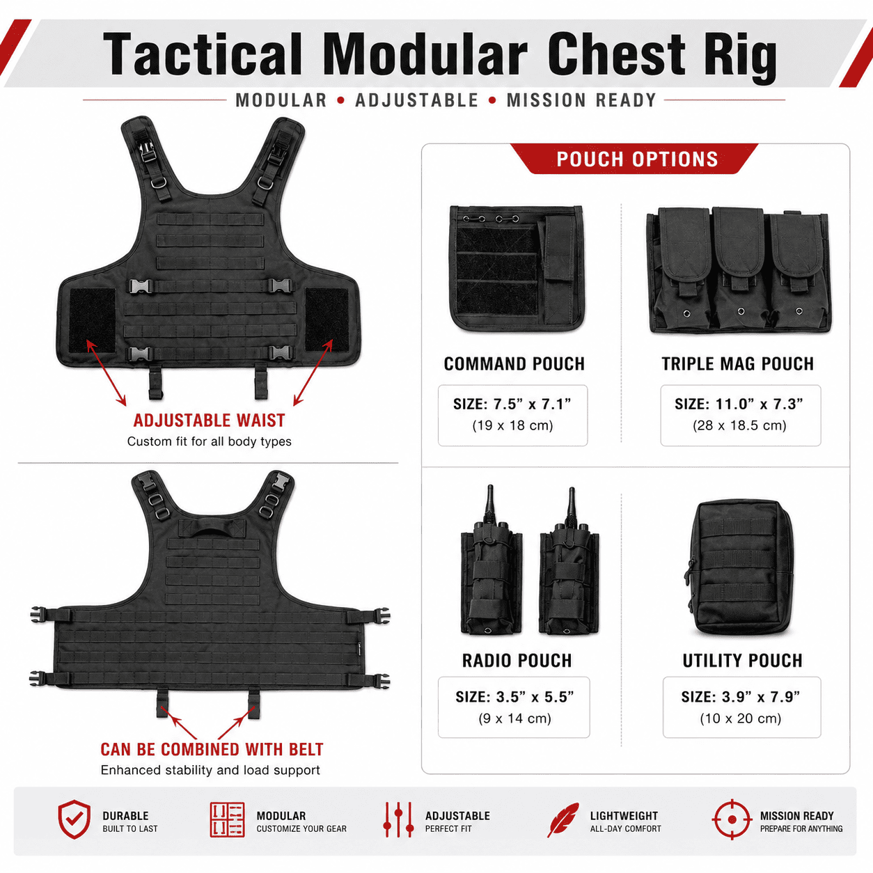 LEGIONNAIRE TACTICAL VEST