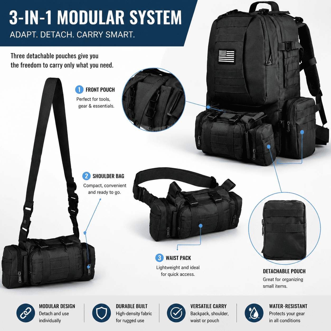 Vanguard 4-in-1 bag
