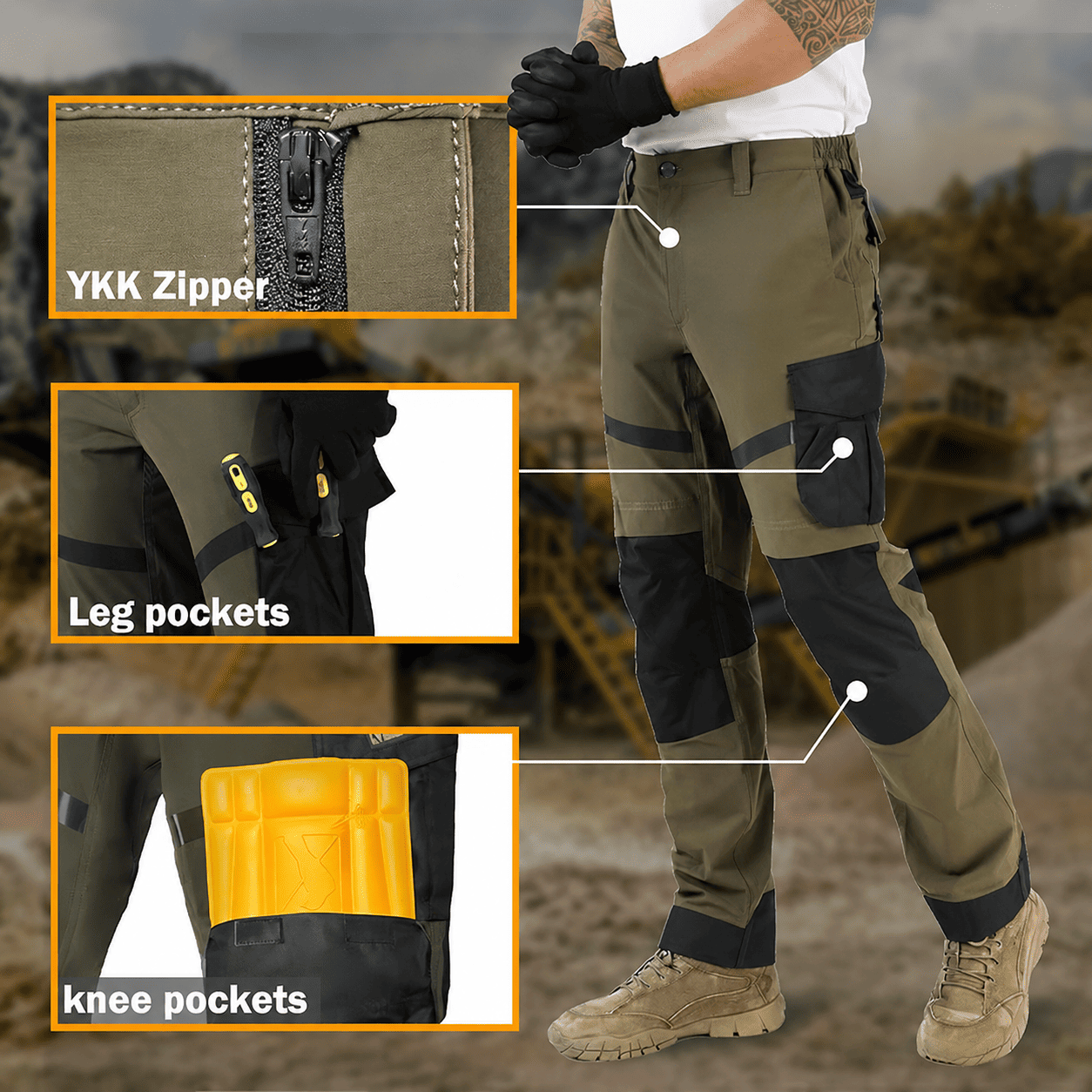 FOREMAN WORK PANTS