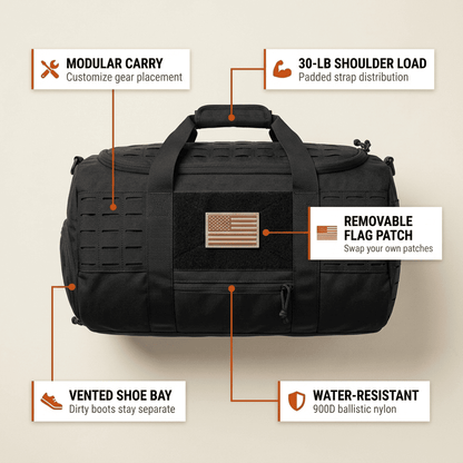 Dino Tactical Duffle Bag