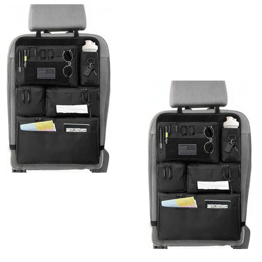 2 IronDad Backseat Organizers