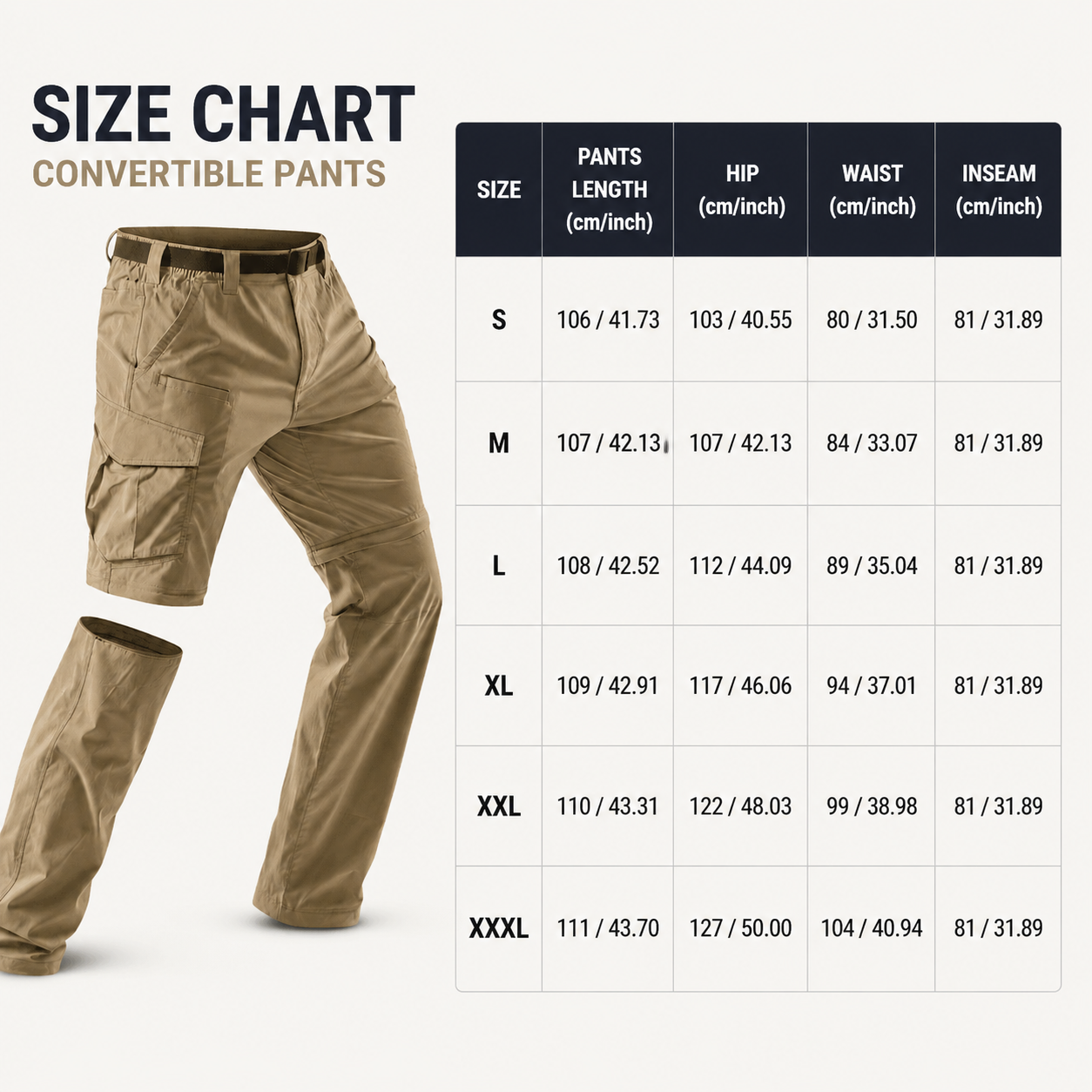 Nomad Convertible Pants