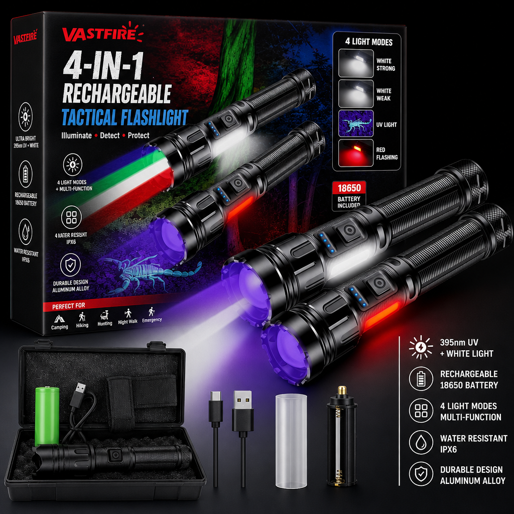 Bloodhound tracking flashlights