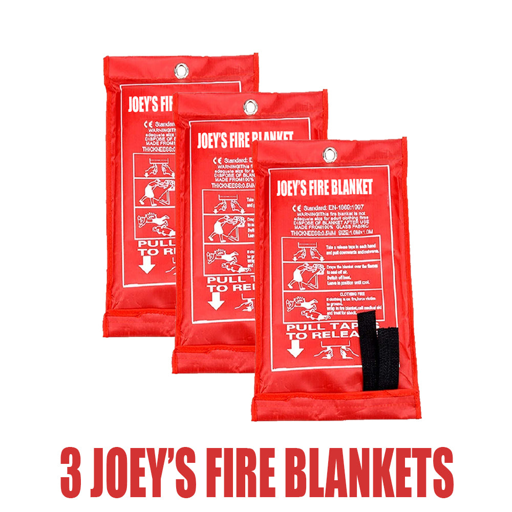 3 JOEY'S FIRE BLANKETS