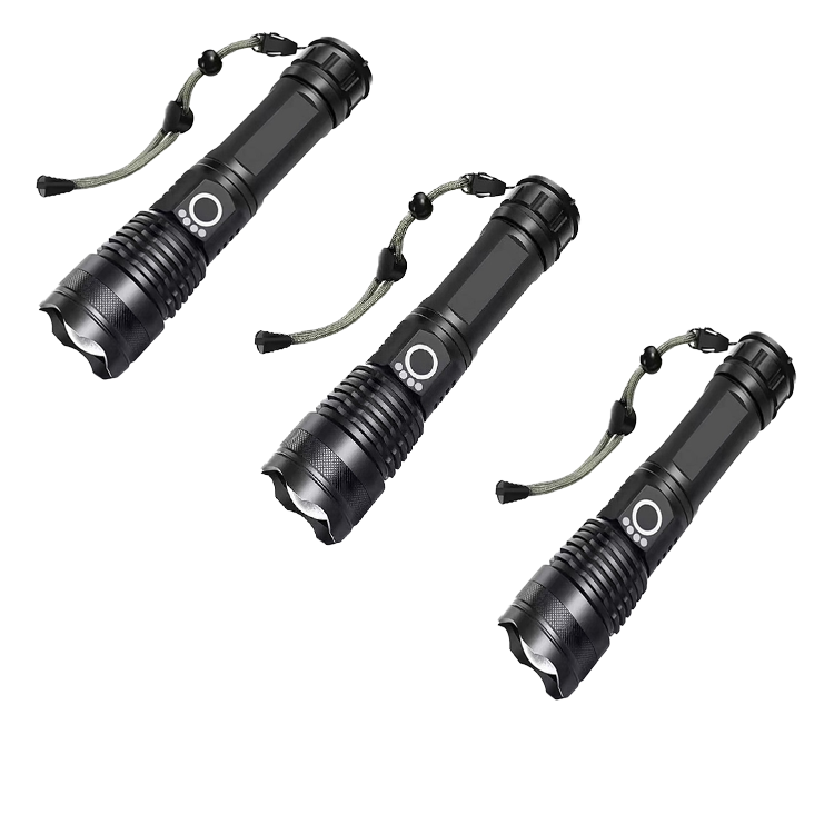 3 Alloni Led Flashlights Rechargeable