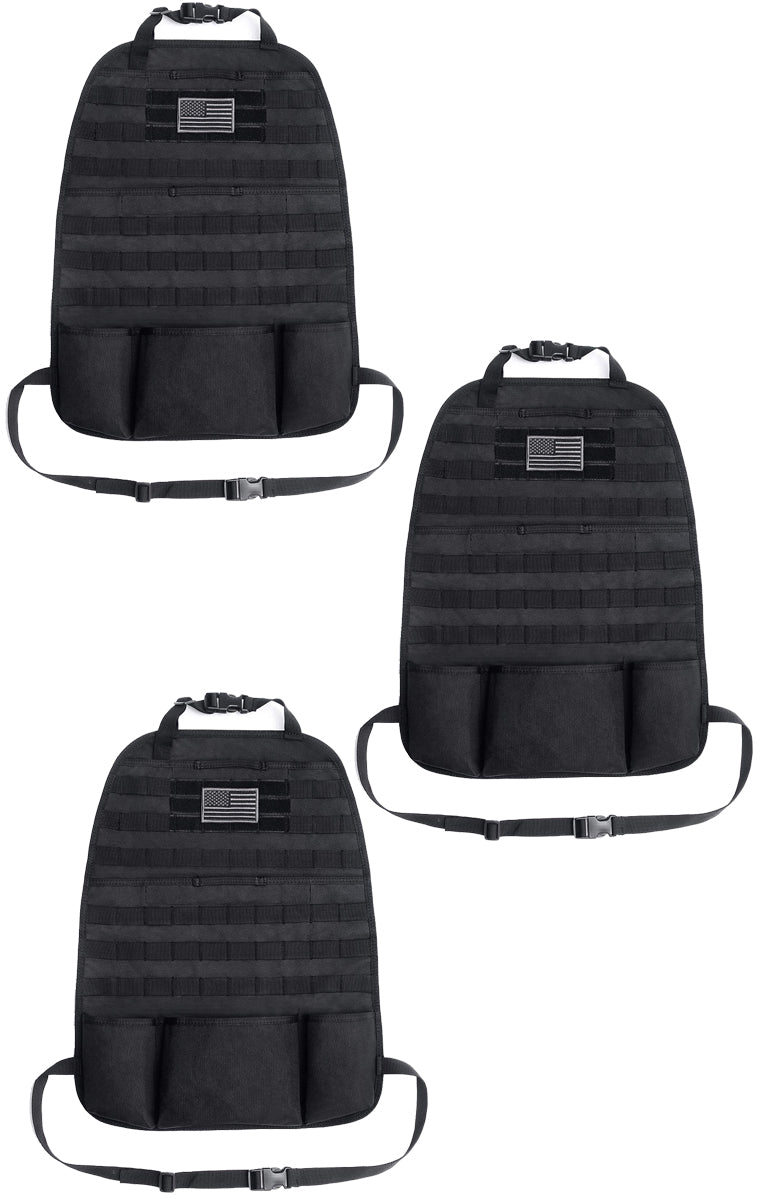 3 Raptor seatback organizers