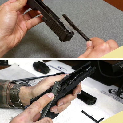 Kit de ferramentas para limpeza de armas