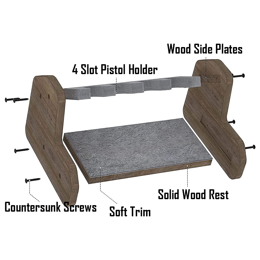 Portunus Pistol Rack - GG - H