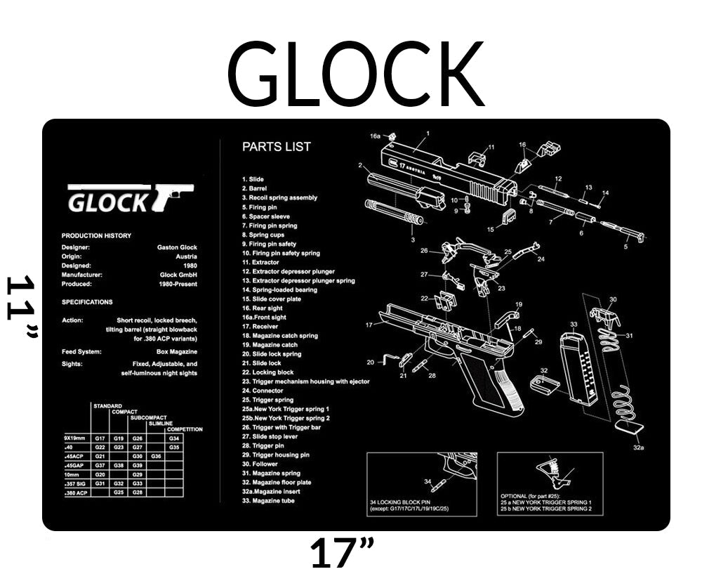 T-REX GUN MAT - GG - H