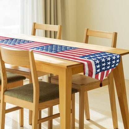 Toalha de mesa patriótica de decoração