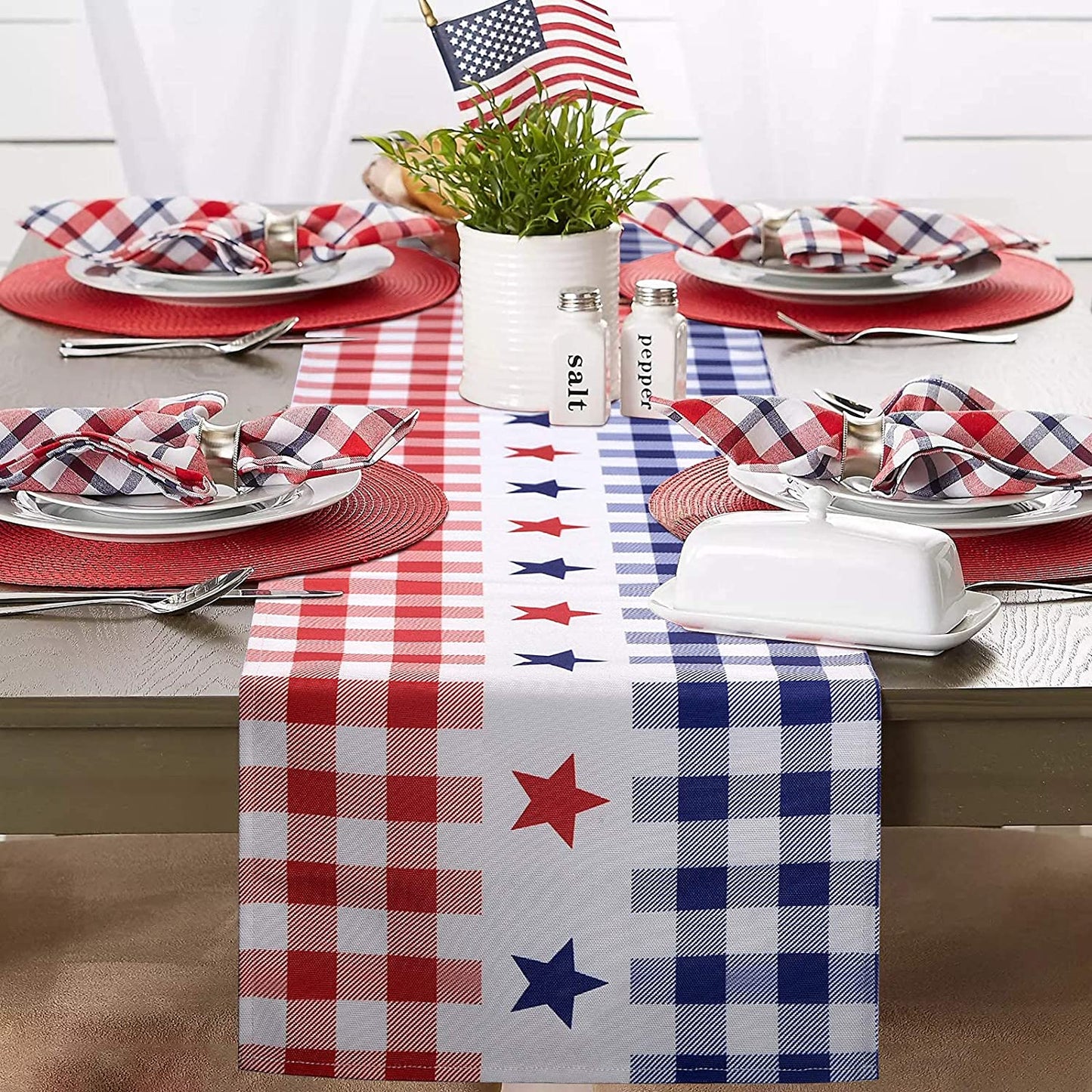 Decoration Patriotic Tablecloth