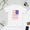 Gun Flag Short-Sleeve Unisex T-Shirt