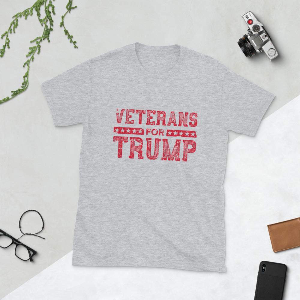 Veterans for Trump 2020 Short-Sleeve Unisex T-Shirt