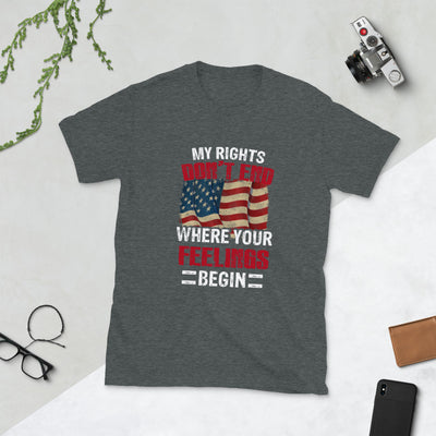 My Right Don't End Short-Sleeve Unisex T-Shirt