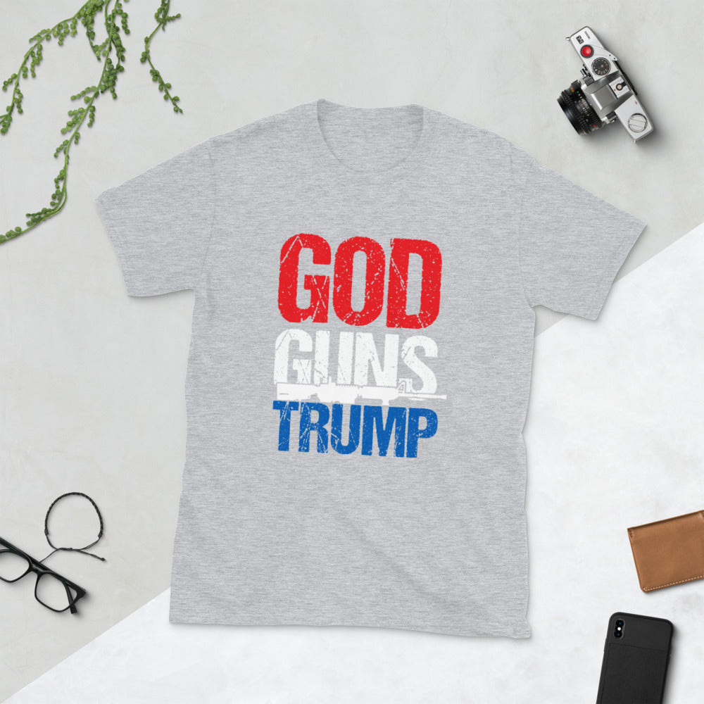God, Guns & Trump Short-Sleeve Unisex T-Shirt