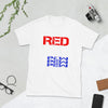 Red White And Pew Pew Pew Short-Sleeve Unisex T-Shirt