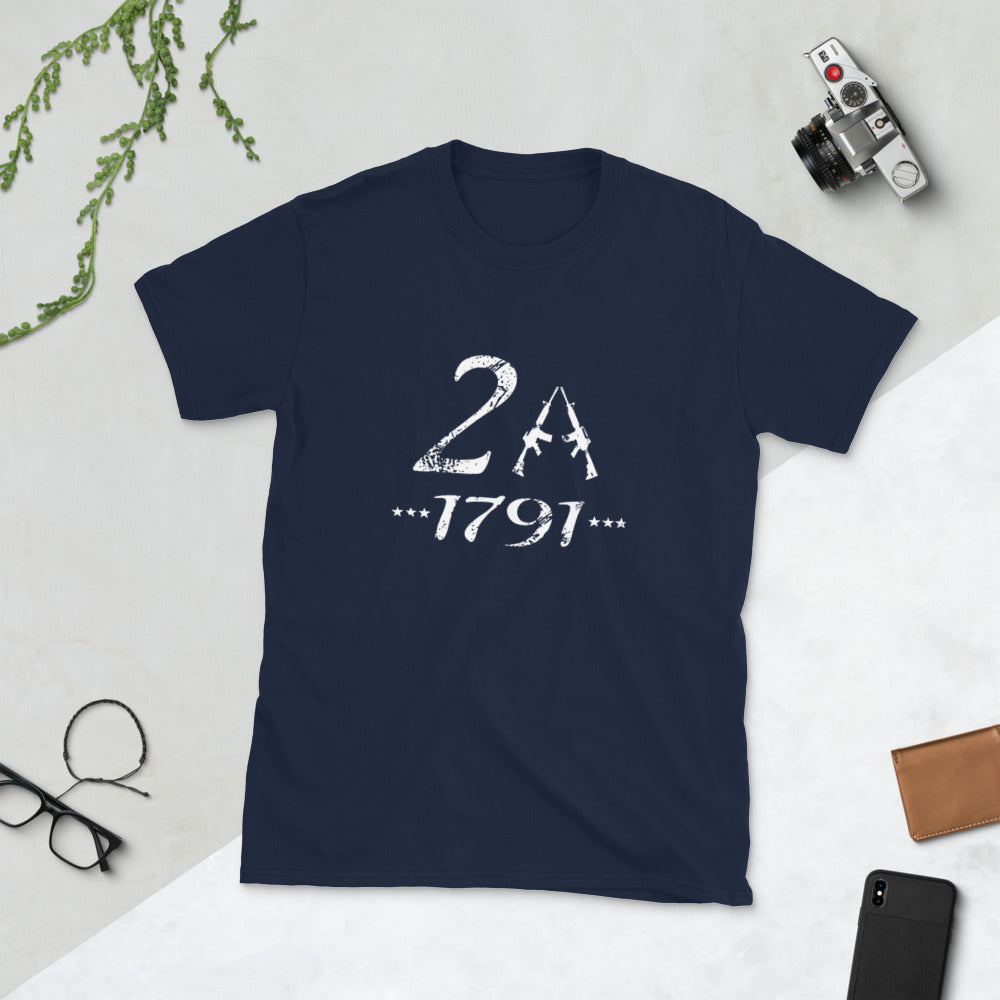 2ND AMENDMENT 1791 Short-Sleeve Unisex T-Shirt