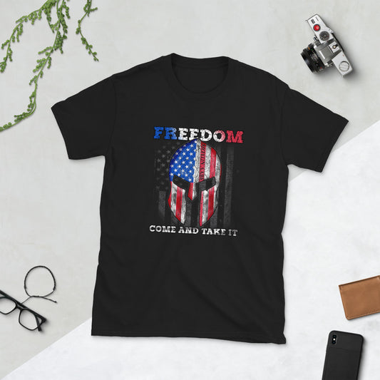 Camiseta unisex de manga corta Freedom Come And Take It