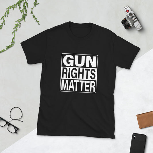 Los derechos de las armas importan Camiseta unisex de manga corta